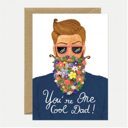 One Cool Dad - Father's day Greeting card